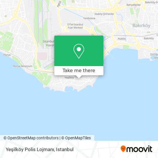Yeşilköy Polis Lojmanı map