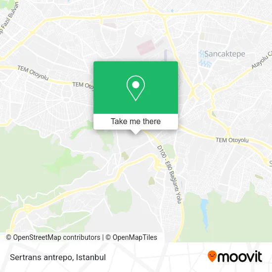 Sertrans antrepo map