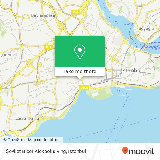 Şevket Biçer Kickboks Ring map