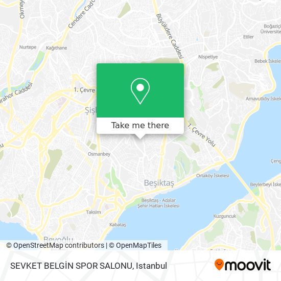SEVKET BELGİN SPOR SALONU map