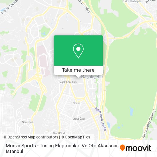 Monza Sports - Tuning Ekipmanları Ve Oto Aksesuar map