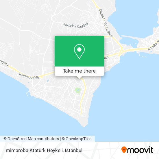 mimaroba Atatürk Heykeli map