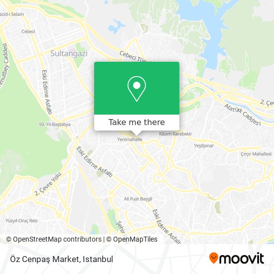 Öz Cenpaş Market map