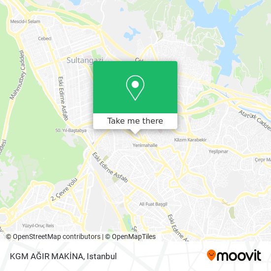 KGM AĞIR MAKİNA map