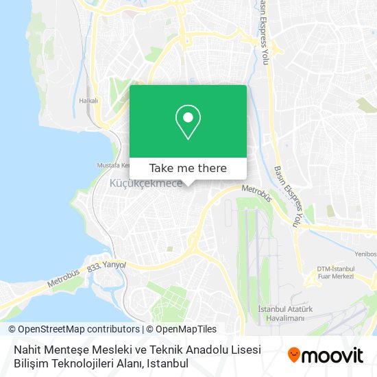 Nahit Menteşe Mesleki ve Teknik Anadolu Lisesi Bilişim Teknolojileri Alanı map
