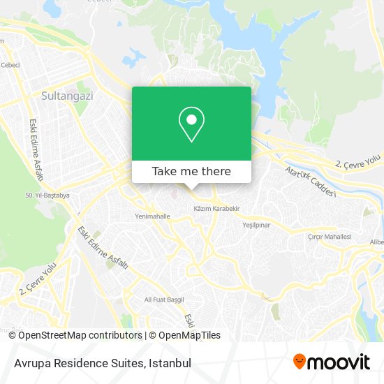 Avrupa Residence Suites map