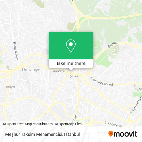 Meşhur Taksim Menemencisi map