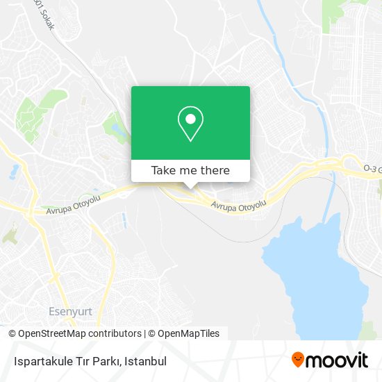 Ispartakule Tır Parkı map