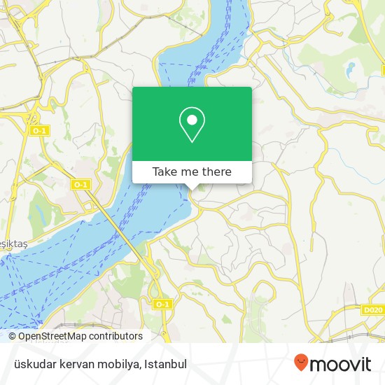 üskudar kervan mobilya map