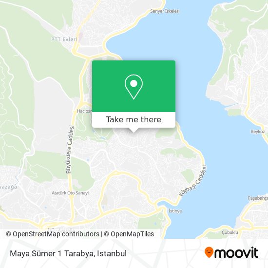 Maya Sümer 1 Tarabya map