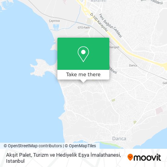 Akşit Palet, Turizm ve Hediyelik Eşya İmalathanesi map