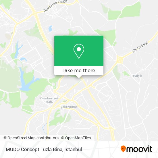 MUDO Concept Tuzla Bina map