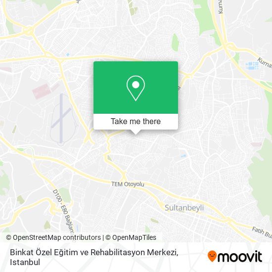 Binkat Özel Eğitim ve Rehabilitasyon Merkezi map