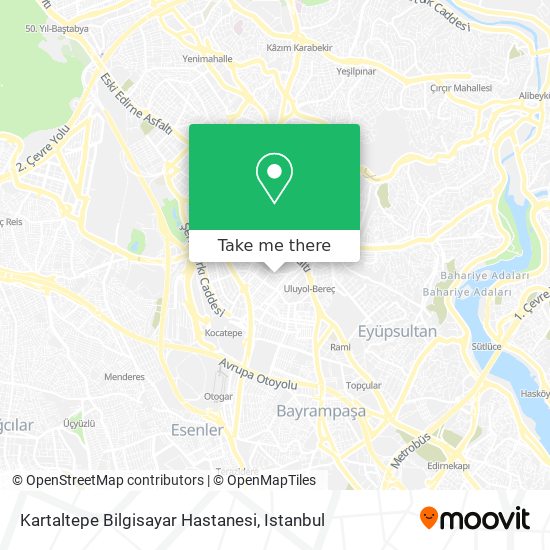 Kartaltepe Bilgisayar Hastanesi map