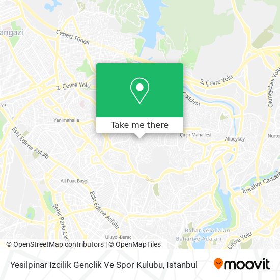 Yesilpinar Izcilik Genclik Ve Spor Kulubu map