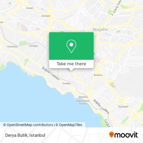 Derya Butik map