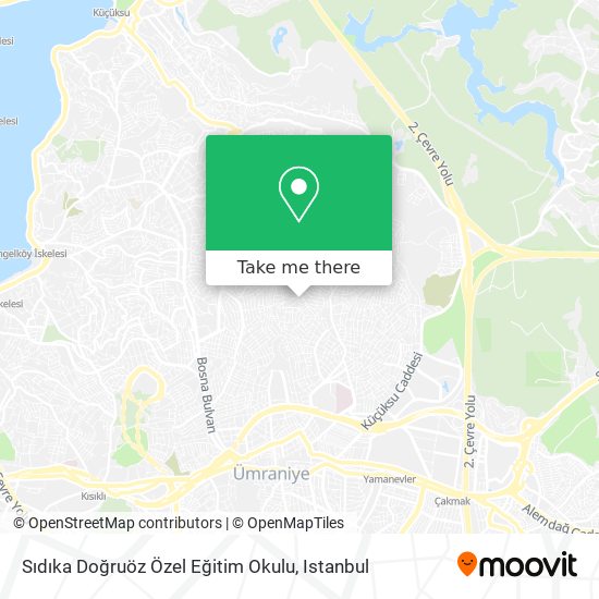 Sıdıka Doğruöz Özel Eğitim Okulu map