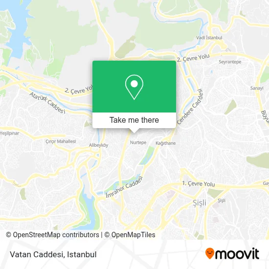 Vatan Caddesi map