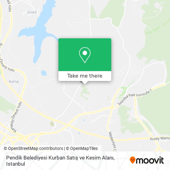 Pendik Belediyesi Kurban Satış ve Kesim Alanı map