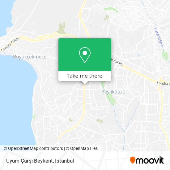 Uyum Çarşı Beykent map