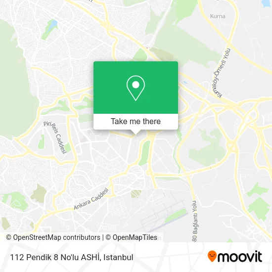 112 Pendik 8 No'lu ASHİ map
