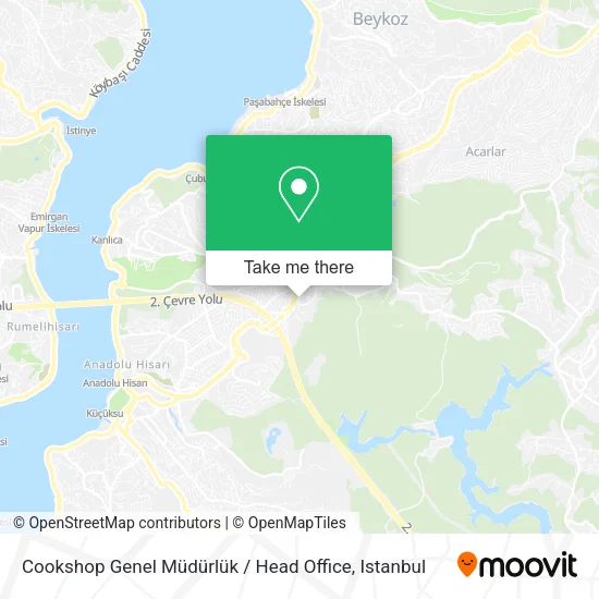 Cookshop Genel Müdürlük / Head Office map