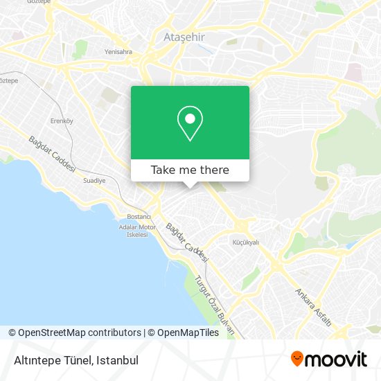 Altıntepe Tünel map