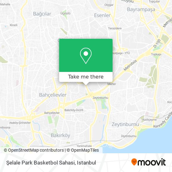 Şelale Park Basketbol Sahasi map