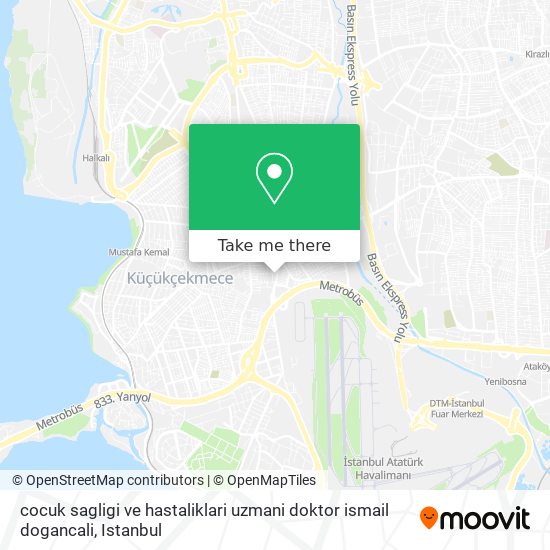 cocuk sagligi ve hastaliklari uzmani doktor ismail dogancali map