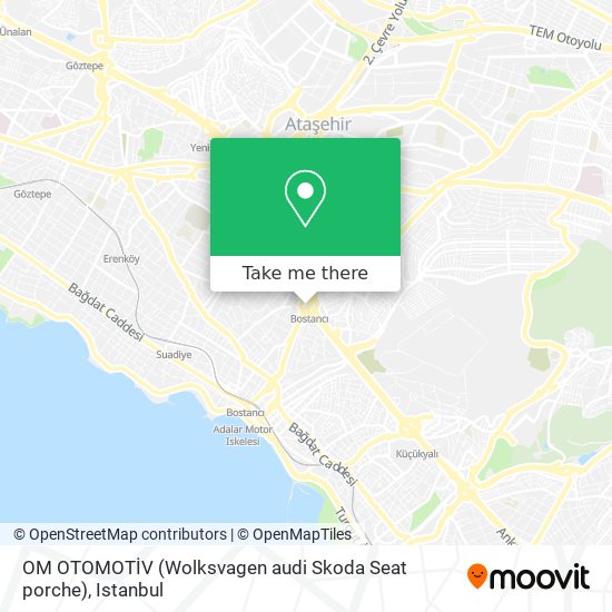 OM OTOMOTİV (Wolksvagen audi Skoda Seat porche) map