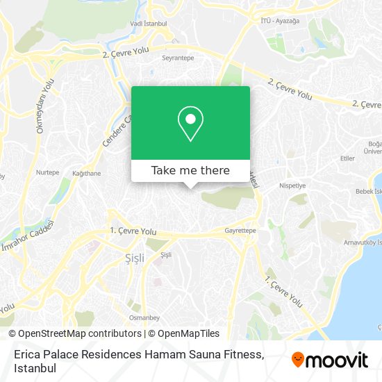Erica Palace Residences Hamam Sauna Fitness map
