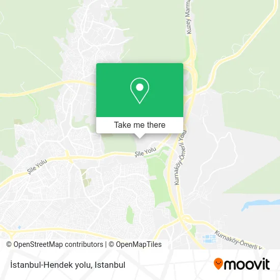 İstanbul-Hendek yolu map