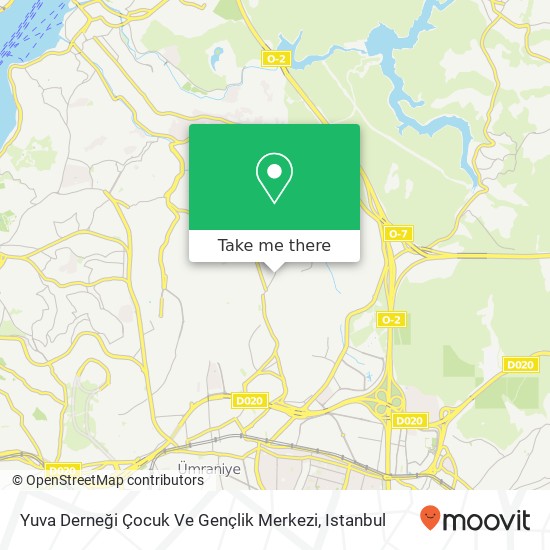 Yuva Derneği Çocuk Ve Gençlik Merkezi map