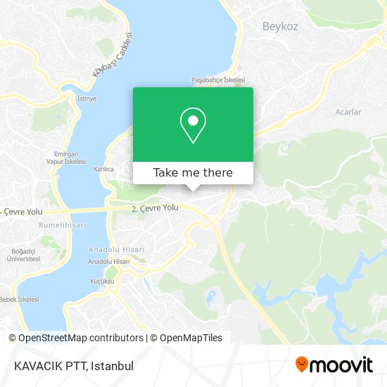 KAVACIK PTT map
