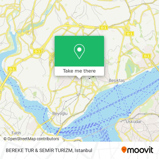 BEREKE TUR & SEMİR TURİZM map