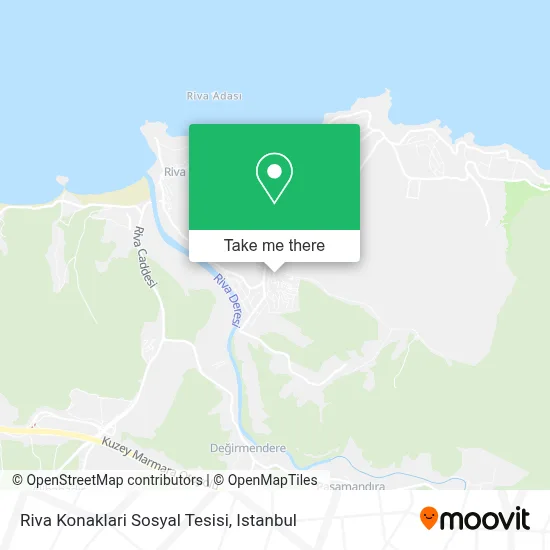 Riva Konaklari Sosyal Tesisi map