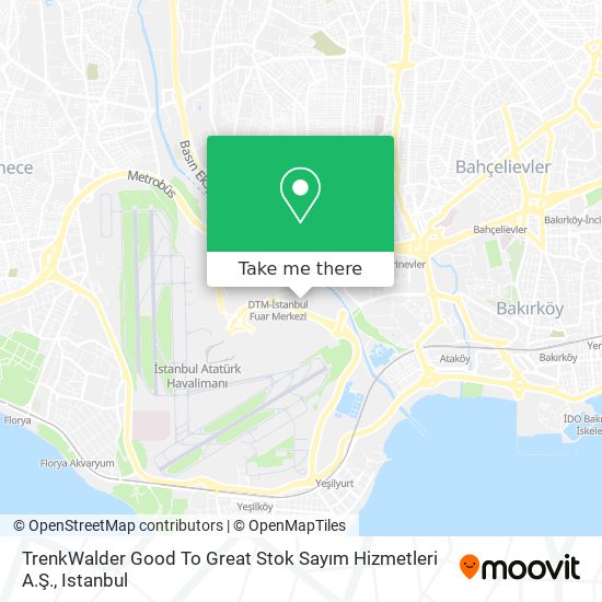 TrenkWalder Good To Great Stok Sayım Hizmetleri A.Ş. map