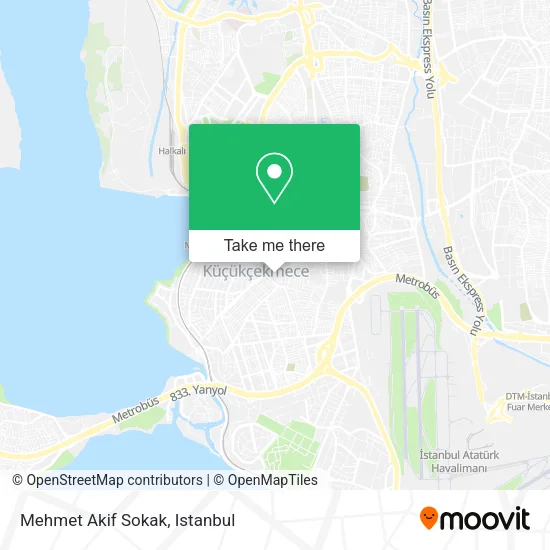 Mehmet Akif Sokak map