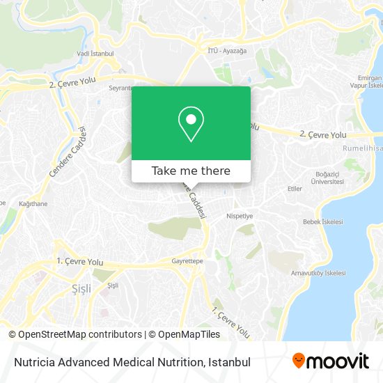 Nutricia Advanced Medical Nutrition map