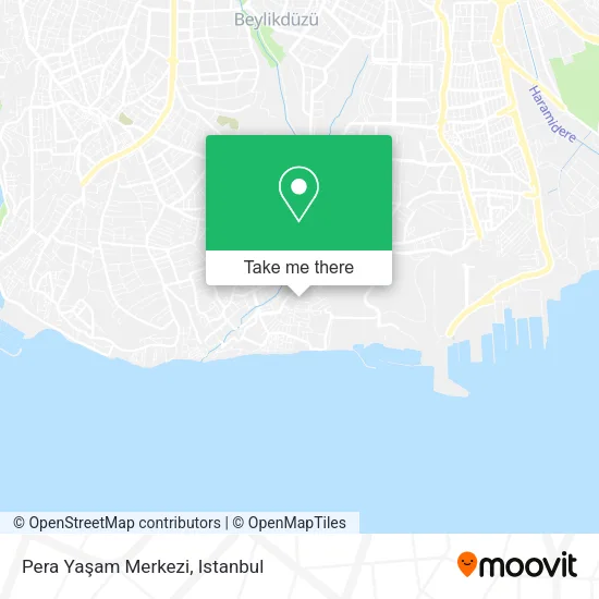 Pera Yaşam Merkezi map