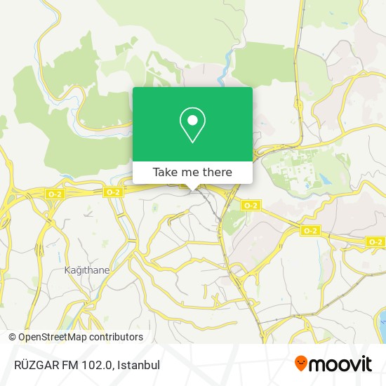 RÜZGAR FM 102.0 map