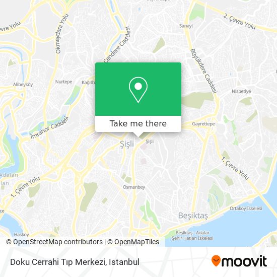 Doku Cerrahi Tıp Merkezi map