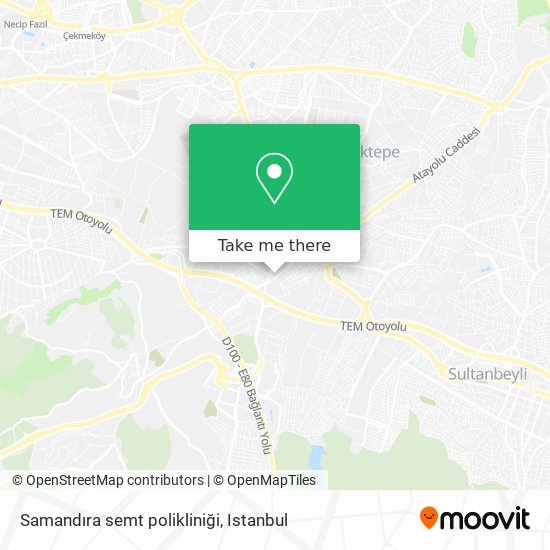 Samandıra semt polikliniği map