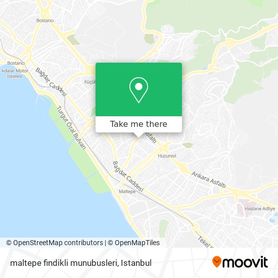 maltepe findikli munubusleri map