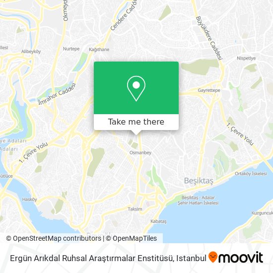 Ergün Arıkdal Ruhsal Araştırmalar Enstitüsü map