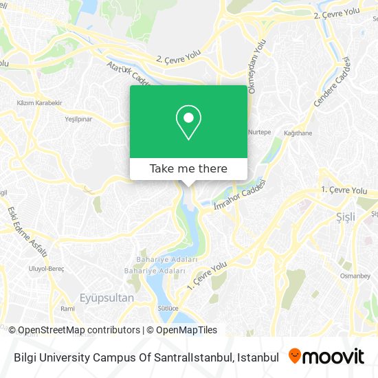 Bilgi University Campus Of SantralIstanbul map