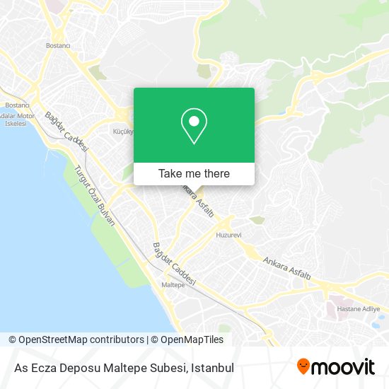 As Ecza Deposu Maltepe Subesi map