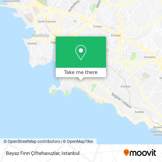 Beyaz Fırın Çiftehavuzlar map