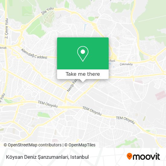 Köysan Deniz Şanzumanlari map