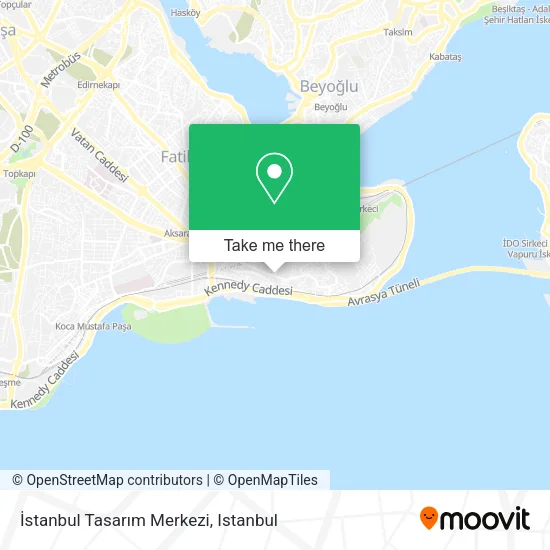 İstanbul Tasarım Merkezi map